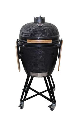 Μαύρο Χρώμα 57cm 22 Inch Kamado Grill Κεραμικό Κουζινικά σκεύη