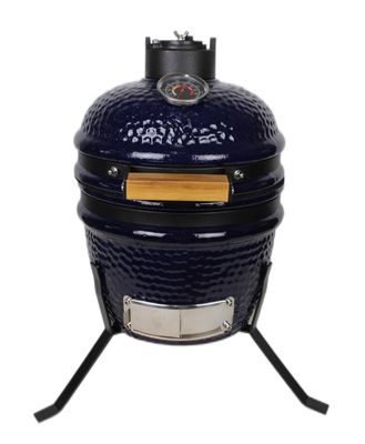 Κεραμικό 13 ιντσών Kamado Grill Outdoor Care Navy Χρώμα 32cm