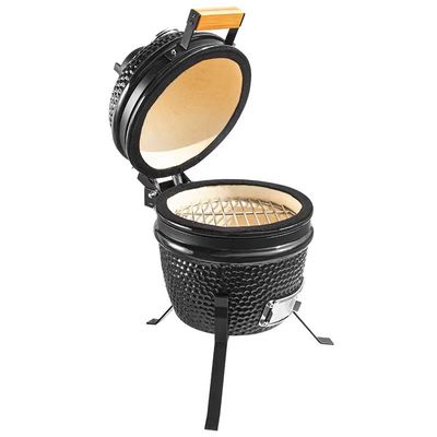 Μαύρο Χρώμα 32cm 13 Inch Kamado Grill High Degree Fired Resistance