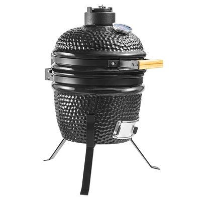Μαύρο Χρώμα 32cm 13 Inch Kamado Grill High Degree Fired Resistance