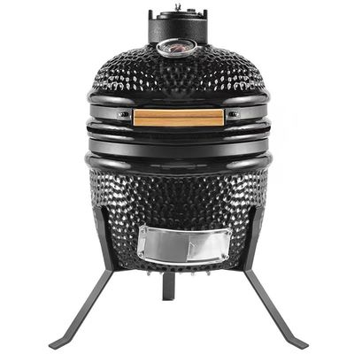 Μαύρο Χρώμα 32cm 13 Inch Kamado Grill High Degree Fired Resistance