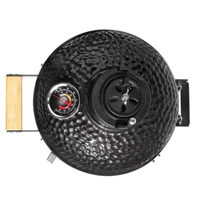 Μαύρο Χρώμα 32cm 13 Inch Kamado Grill High Degree Fired Resistance