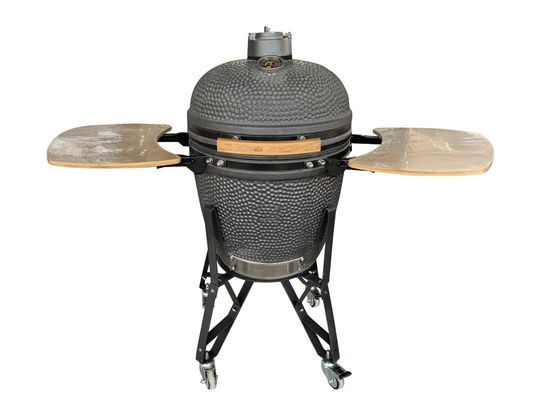 Εξωτερική ψησταριά Kamado 20 ιντσών Ανθρακούχο Μαύρο Ματ Χρώμα 50cm Μαγειρικά σκεύη