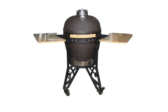 Εξωτερική ψησταριά Kamado 20 ιντσών Ανθρακούχο Μαύρο Ματ Χρώμα 50cm Μαγειρικά σκεύη