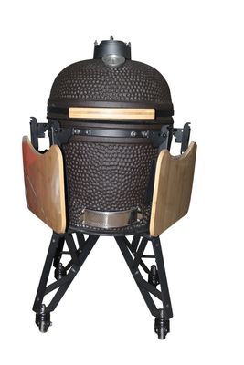 Εξωτερική ψησταριά Kamado 20 ιντσών Ανθρακούχο Μαύρο Ματ Χρώμα 50cm Μαγειρικά σκεύη