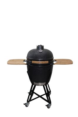 Μαύρο Χρώμα 57cm 22 Inch Kamado Grill Κεραμικό Κουζινικά σκεύη
