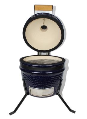 Κεραμικό 13 ιντσών Kamado Grill Outdoor Care Navy Χρώμα 32cm
