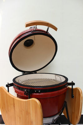 Tropical Red Color 18 Inch Kamado Grill 48cm Κεραμικό κάρβουνο