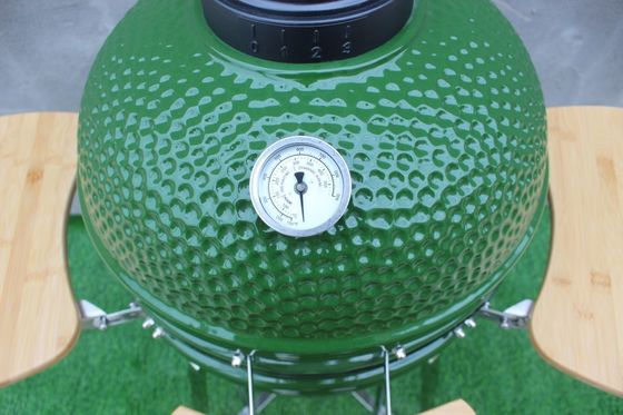 Εξωτερική ψησταριά 48cm 18 ιντσών Kamado Green Color Inox