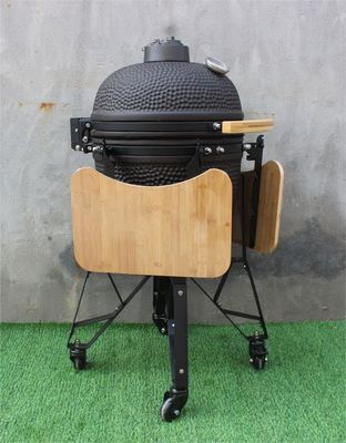 Μαύρο ματ Χρώμα 50cm 20 Inch Kamado Grill Outdoor Card