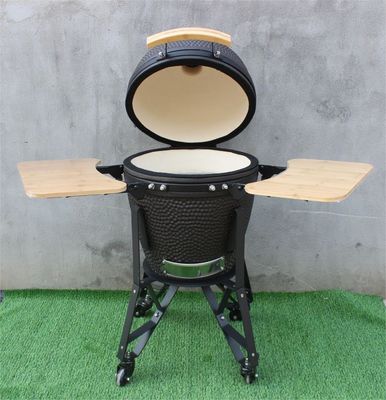 Μαύρο ματ Χρώμα 50cm 20 Inch Kamado Grill Outdoor Card