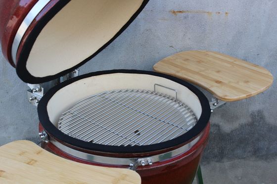 Ψησταριά Κεραμική 48cm κάρβουνο 18 ιντσών Τροπικό Κόκκινο Χρώμα
