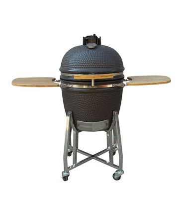 22 ίντσας Kamado σχαρών βαλμένο φωτιά υψηλός βαθμός γκρίζο χρώμα σχαρών ξυλάνθρακα αντίστασης υπαίθριο