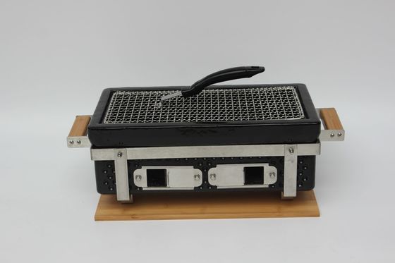 Κεραμικό BBQ Grill Hibachi Grill Τετράγωνο σε χρώμα