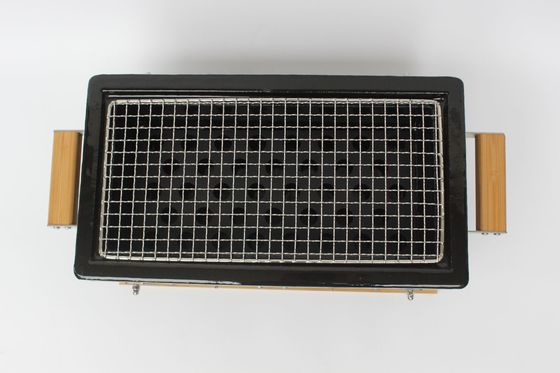 Κεραμικό BBQ Grill Hibachi Grill Τετράγωνο σε χρώμα